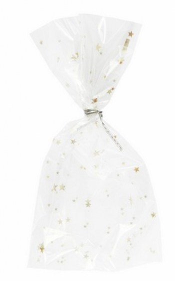 Kekstüten goldene Sterne, Gr. S